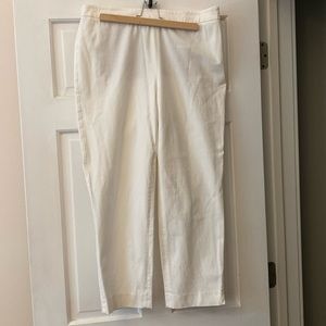 Talbots white pants
